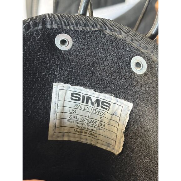 SIMS RALLY Men\'s Snowboard Boots Size 8 - White & Black - Used main image 4